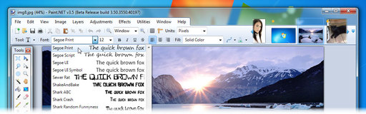 Paint.net v3.5 Beta 1
